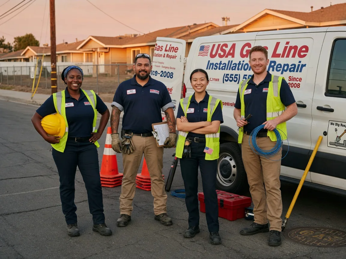 Gas Line Installation company in Cornish, UT